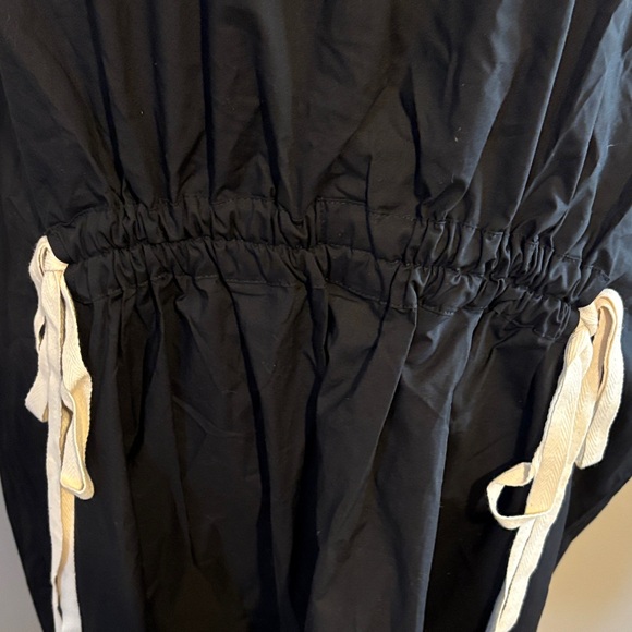 Banana Republic Black Sleeveless Mini Dress with White Drawstring - Picture 4 of 10
